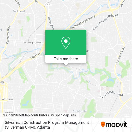 Mapa de Silverman Construction Program Management (Silverman CPM)