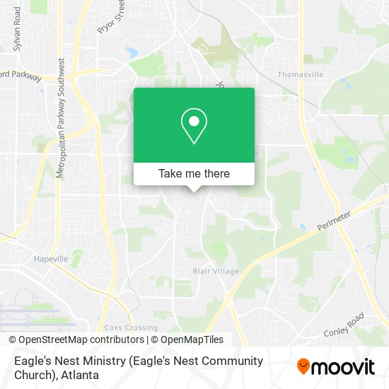 Eagle's Nest Ministry (Eagle's Nest Community Church) map