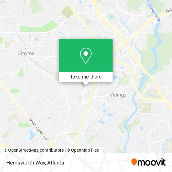 Hemsworth Way map
