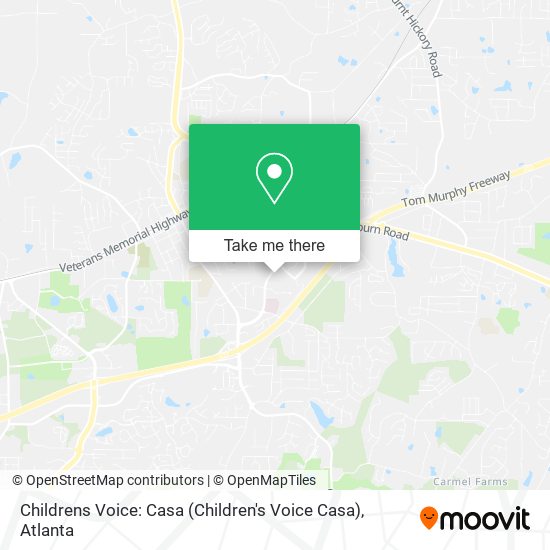 Childrens Voice: Casa (Children's Voice Casa) map