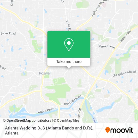 Atlanta Wedding DJS (Atlanta Bands and DJ's) map