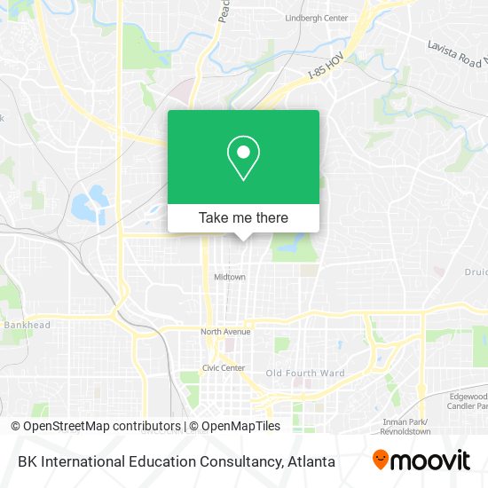 BK International Education Consultancy map