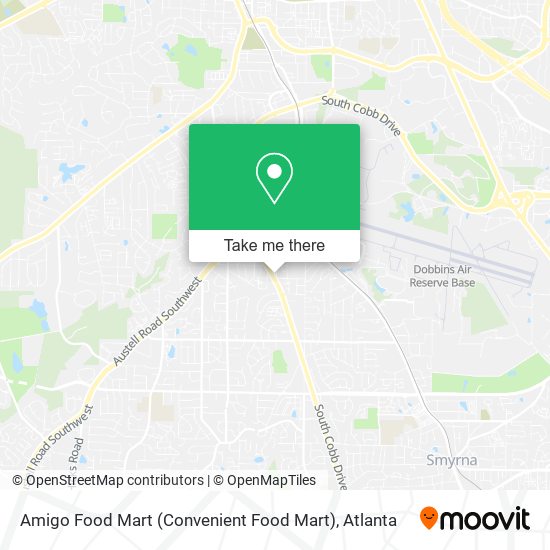 Mapa de Amigo Food Mart (Convenient Food Mart)