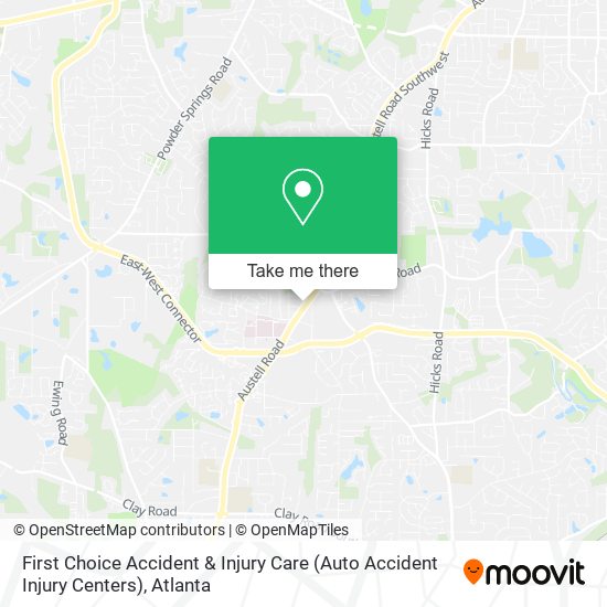 Mapa de First Choice Accident & Injury Care (Auto Accident Injury Centers)