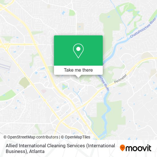 Mapa de Allied International Cleaning Services (International Business)