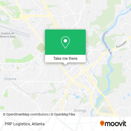 PRP Logistics map