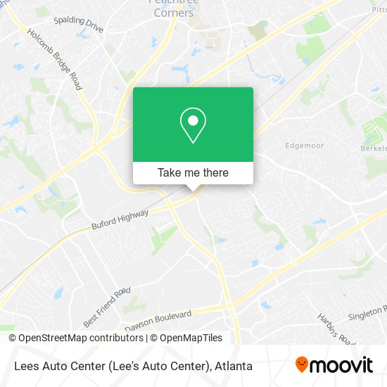Mapa de Lees Auto Center (Lee's Auto Center)