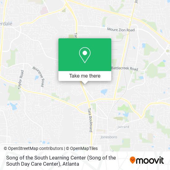 Song of the South Learning Center (Song of the South Day Care Center) map