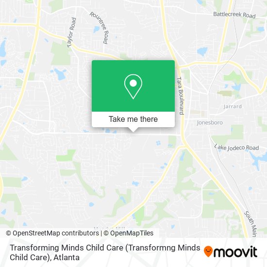 Mapa de Transforming Minds Child Care