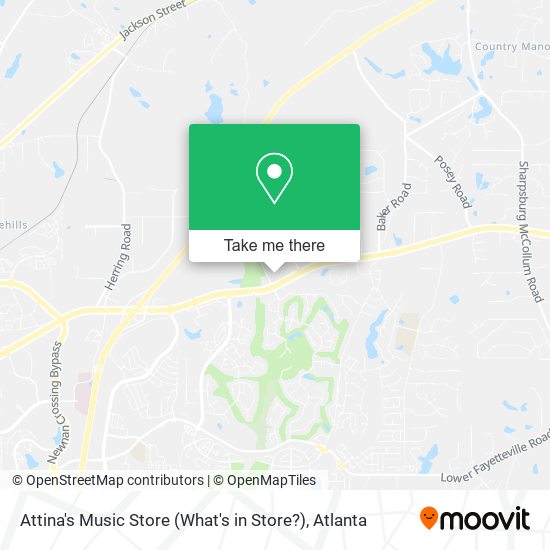 Mapa de Attina's Music Store (What's in Store?)