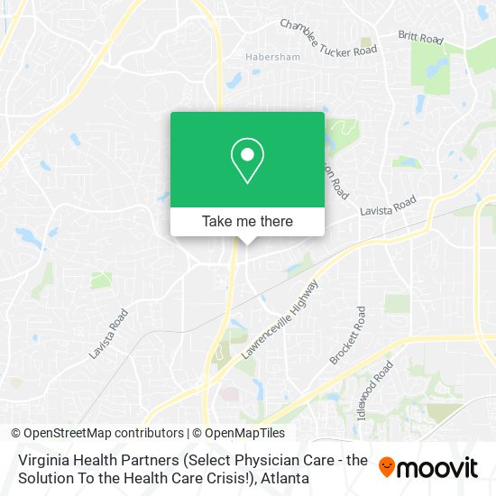 Virginia Health Partners (Select Physician Care - the Solution To the Health Care Crisis!) map