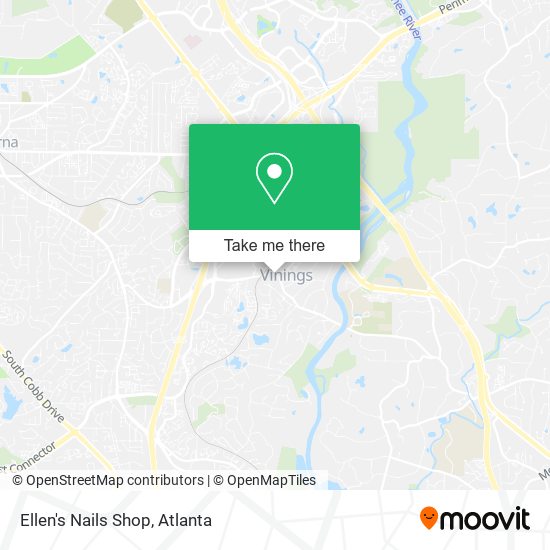 Ellen's Nails Shop map