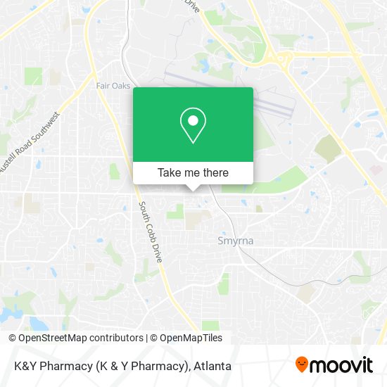 K&Y Pharmacy map