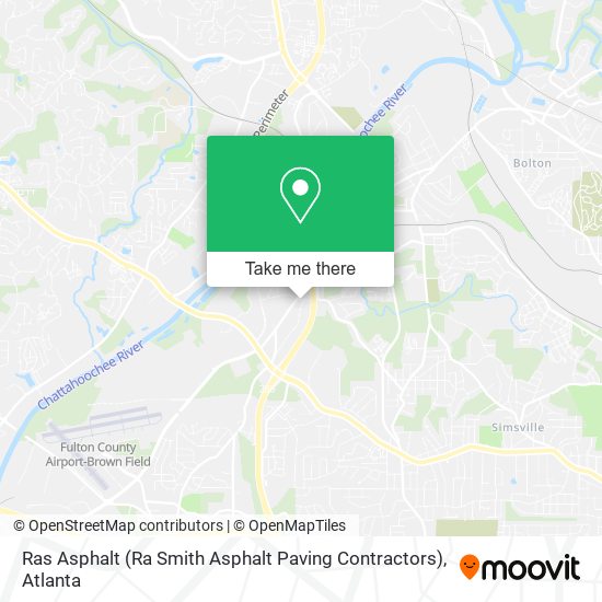 Ras Asphalt (Ra Smith Asphalt Paving Contractors) map
