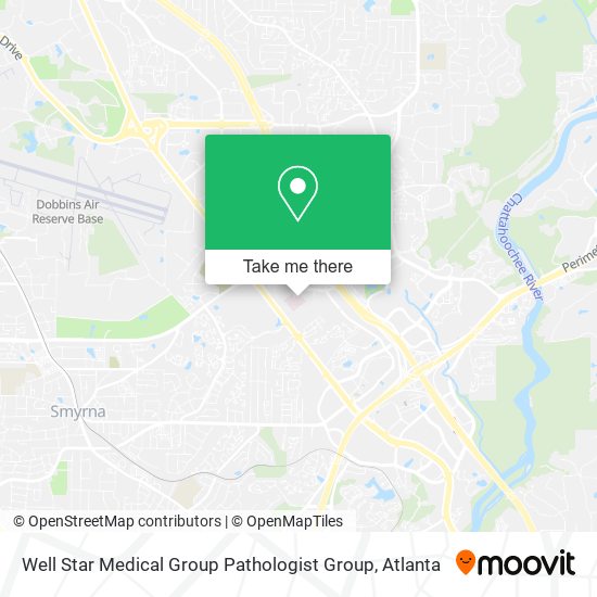 Mapa de Well Star Medical Group Pathologist Group