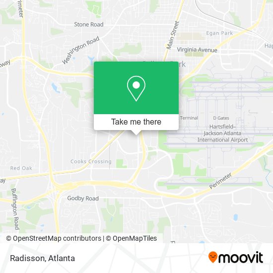 Radisson map