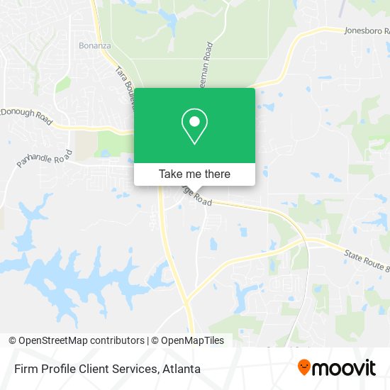 Firm Profile Client Services map