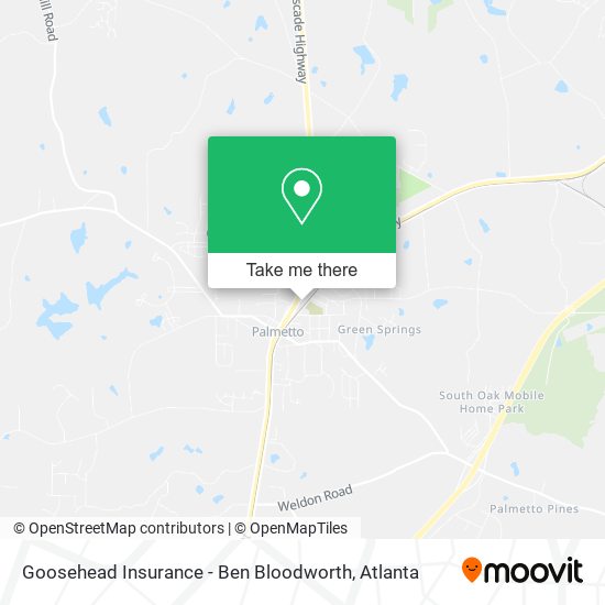 Goosehead Insurance - Ben Bloodworth map
