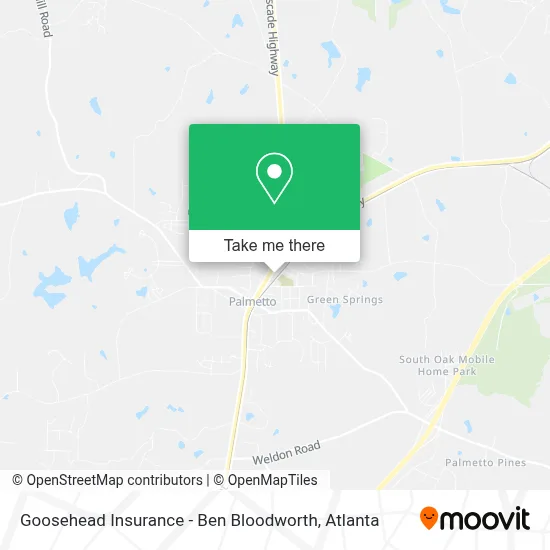 Goosehead Insurance - Ben Bloodworth map