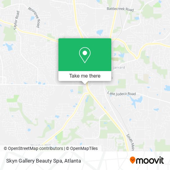 Skyn Gallery Beauty Spa map