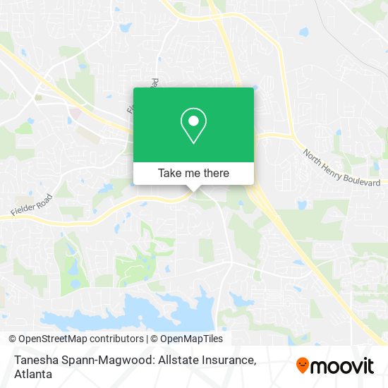 Mapa de Tanesha Spann-Magwood: Allstate Insurance