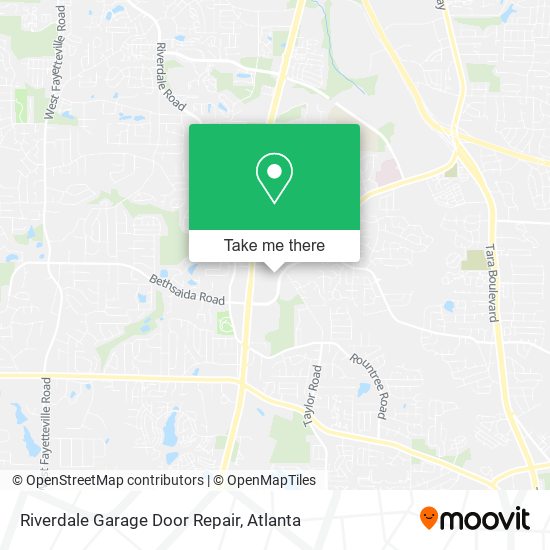 Mapa de Riverdale Garage Door Repair