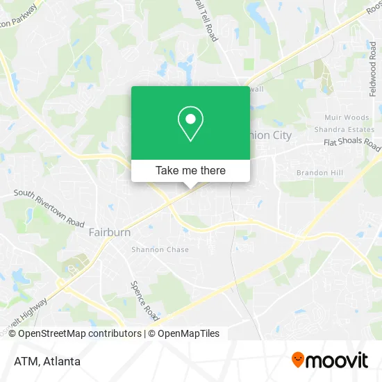 Mapa de ATM