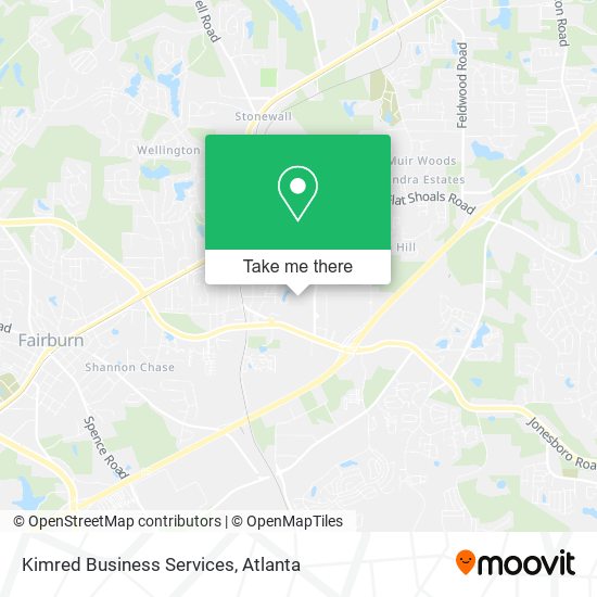 Mapa de Kimred Business Services