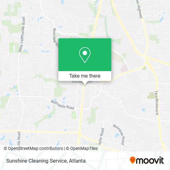 Mapa de Sunshine Cleaning Service