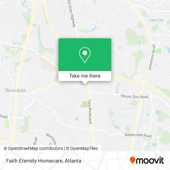 Mapa de Faith Eternity Homecare