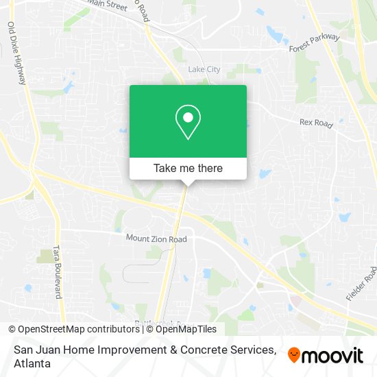 Mapa de San Juan Home Improvement & Concrete Services