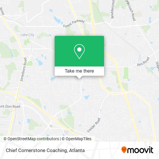 Chief Cornerstone Coaching map