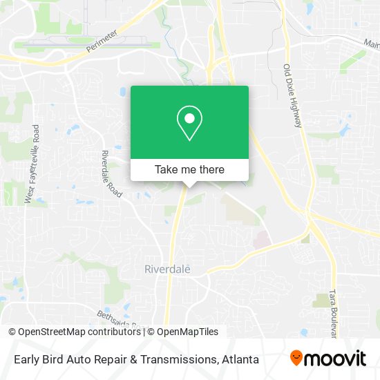 Mapa de Early Bird Auto Repair & Transmissions