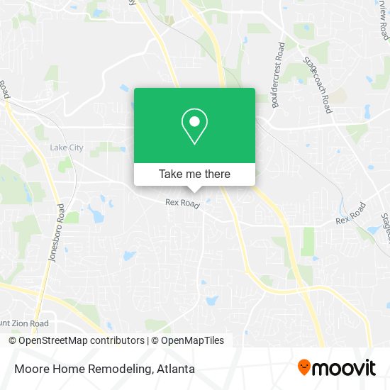 Mapa de Moore Home Remodeling