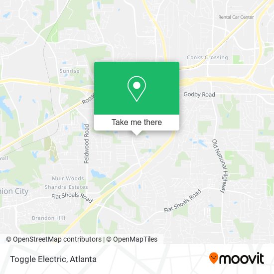 Mapa de Toggle Electric