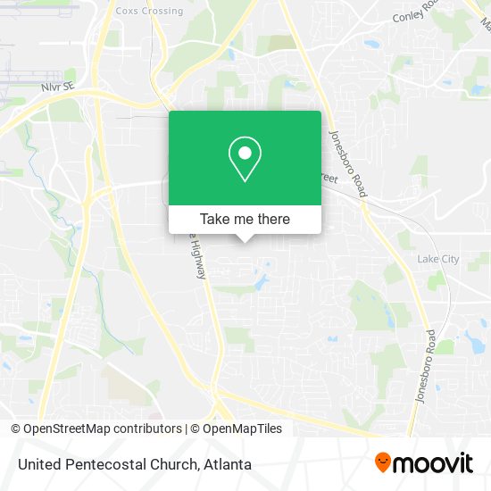 Mapa de United Pentecostal Church