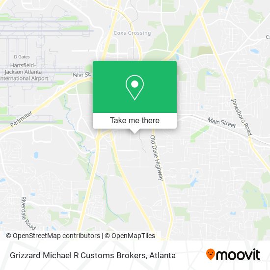 Grizzard Michael R Customs Brokers map