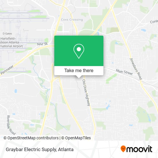 Mapa de Graybar Electric Supply