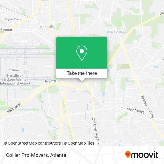 Mapa de Collier Pro-Movers