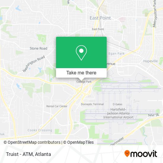 Truist - ATM map
