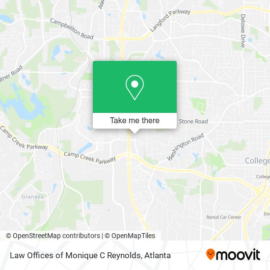 Mapa de Law Offices of Monique C Reynolds