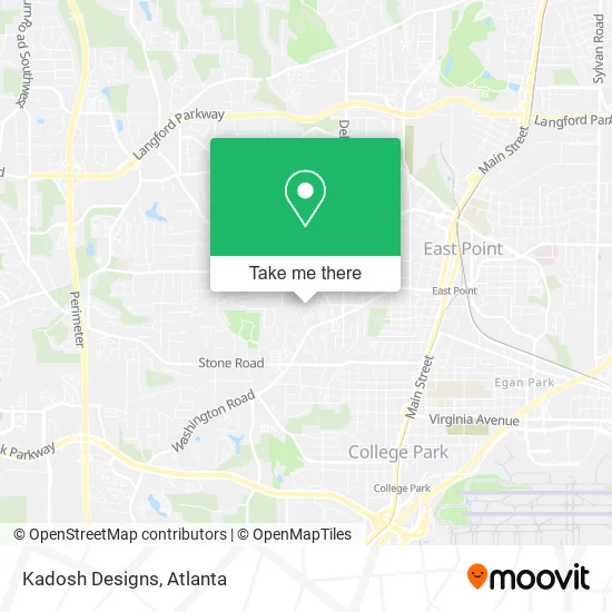 Mapa de Kadosh Designs