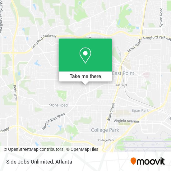 Mapa de Side Jobs Unlimited