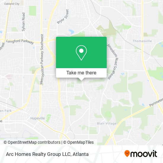 Arc Homes Realty Group LLC map