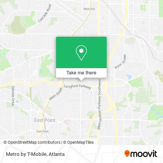 Metro by T-Mobile map