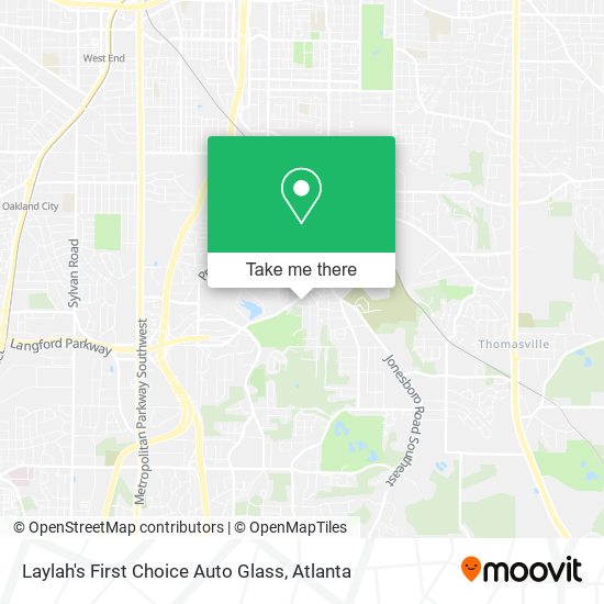 Mapa de Laylah's First Choice Auto Glass