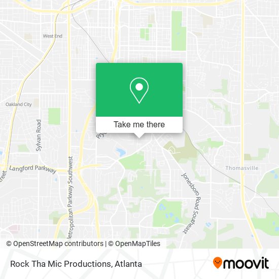 Mapa de Rock Tha Mic Productions