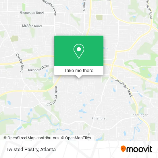Mapa de Twisted Pastry