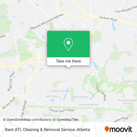 Mapa de Best ATL Cleaning & Removal Service