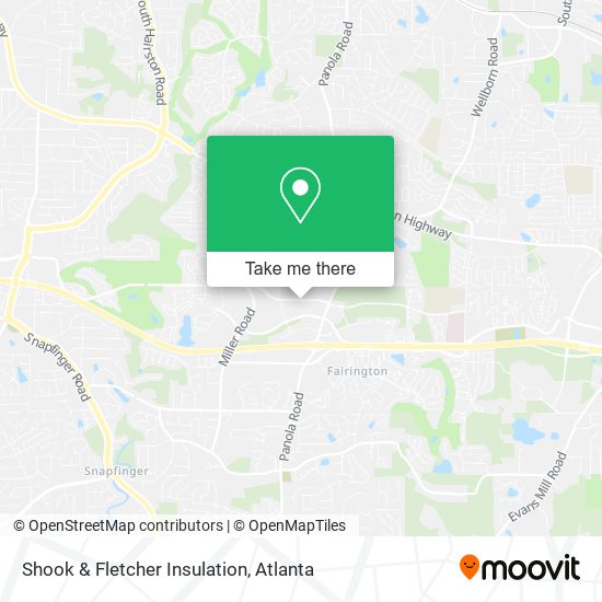 Mapa de Shook & Fletcher Insulation
